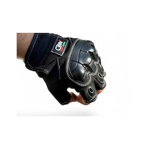 On+ İron Claw Korumalı Yarım Motorsiklet Eldiveni M