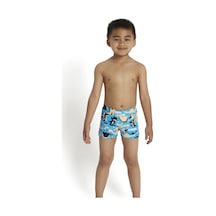 Speedo Essential Allover Aquashort - Mavi/turuncu Çok Renkli