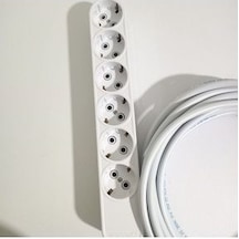 10 Metre 6 Lı Grup Uzatma Kablosu 1