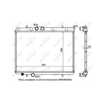 Citroen C4 Motor Radyatoru 1.6 2005-2011 Nrf 56095