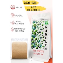 Kakulem Öğütülmüş Toz Zencefil 250 G