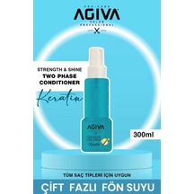 Agiva Keratin İki Fazlı Fön Suyu 300 Ml 12'li Paket