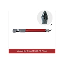 Vandor Anti Slip Bit Kaydırmaz Bits S2 Yüksek Kalite Çelik Ph1-75 1 Adet