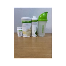 4'lü Set - Vanilya Shake Ahududu Aroma Çay Aloe Vera Shaker Ve Diyet Listesi