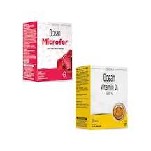 Ocean Microfer Damla 30 ML + Ocean Vitamin D3 Sprey 600'lü 20 ML