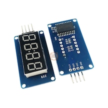 Tm1637 Modül 4 Digit Led Display Saat Ekran Modülü 5v 7 Segment