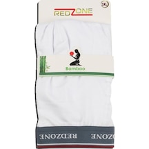 Büyük Beden Likralı Bambu Boxer Beyaz 001 Büyük Beden Likralı Bambu Boxer Beyaz 001