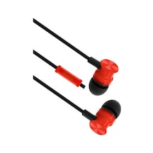 Concord C-964 Renkli Stereo Mikrofonlu Kablolu Kulak İçi Kulaklık
