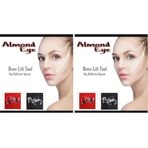 Mor Almond Eye Hadid Yüz-kaş Gerdirme Aparatı 2li Paket 0