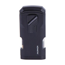 Üç Torch Pürmüz Siyah Puro Çakmağı - Tr4658