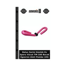 Delux Serisi Günlük Ev Sporu Vücut Tm-100 Bacak Egzersiz Aleti Pembe 20