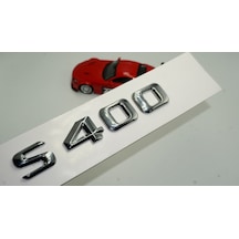S400 Bagaj Krom Metal 3M 3D Yazı Logo