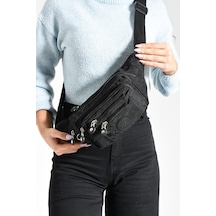Baginn Unisex Bel Çantası Free Bag Klinkır Kumaş Hafif Yağmur Geçirmez Kumaş Çok Cepli 001