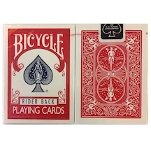 Bicycle Standart Index Kırmızı Rider Back Oyun Kağıdı Kartları
