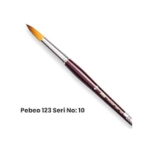 Pebeo 123 Seri Sentetik Yuvarlak Uçlu Fırça No 10