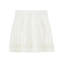 Ulla Johnson Romantik Mini Etek Beyaz
