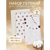 Sini Mini Yenidoğan Ve Bebekler İçin 3'lü Bebek Battaniyesi Şalı 227247766