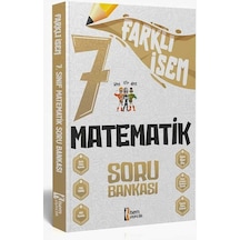 2024 7.Sınıf Matematik Farklı İsem Soru Bankası -  İsem Yayıncılık
