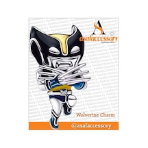 Wolverine Charm Gümüş Kaplama