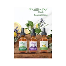 %100 Doğal Yağ Seti - Çay Ağacı Yağı - Lavanta Yağı - Limon Kabuğu Yağı 3x20 Ml 20 ML