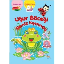 Uğur Böceği Deniz Kıyısında Boyama Kitabı- Koloni Çocuk Yayınları