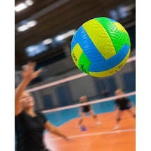 Mey İthalat Çocuk Ve Yetişkin İçin Voleybol Topu Güçlü Dış Kaplama Tasarımı Çok Renkli
