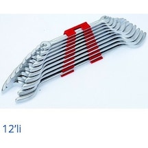 İzeltaş Anahtar Takımı Açıkağız 12 Parça 06-32Mm Kısa Boy