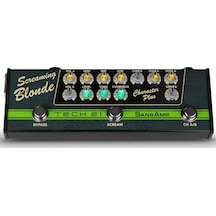 Tech 21 SansAmp Character Plus-Screaming Blonde Gitar Pedalı (CPS