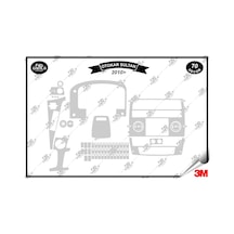 Otokar Sultan 2012 Torpido Konsol Trim Göğüs Maun Kaplama Set 70 Parça Gümüş