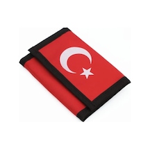 PENTA POLO TÜRK BAYRAĞI DESENLİ SPOR CÜZDAN