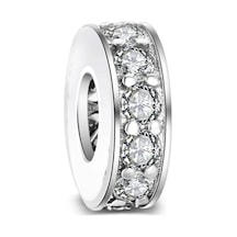 Nur Silver Taşlı Gümüş Charm Nur-bl00349
