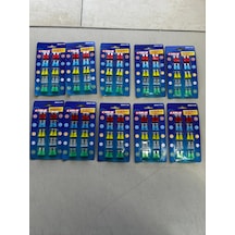 10 Paket Yassı Bıçak Çatal Sigorta 100 Adet