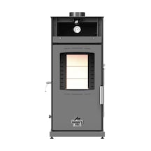 Sılver Plus 8 Kw Kuzine/ Manuel Pelet Ve Odun Sobası / Baba's Stove