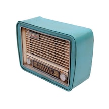 Dekoratif Metal Radyo Kumbara 1510B-1666