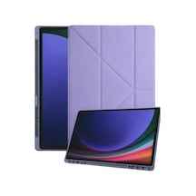 Mey İthalat Samsung Galaxy Uyumlu  Tab A11 Plus Kalemlikli Mars Tablet Kılıfı - Lila