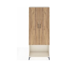 Arges Dolap 4 Raflı 2 Kapaklı 88x30x221 Aytaşı-çam Aytaşı