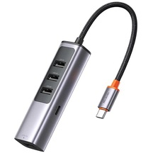 Mcdodo Hu-1120 100w 1xtype-c + 4xusb 3.0 Çoklayıcı Adaptör - Gri