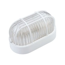 Oval Kafesli Duvar Armatür E27 Beyaz Tr Diğer