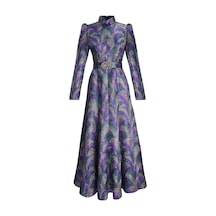 Senna Brıella Dress Mor Mor