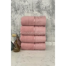 Ditsy El-yüz Havlusu 4 Adet-pembe Pembe