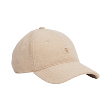 Tommy Hilfiger Th Elevated Chıc Wool Cap Kadın Yeşil Şapka - Aw0aw17773