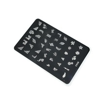 Nail Art Stamping Baskı Plakası Büyük Boy Xl Ck06