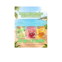 Berry Hibiskus & Cool Lime & Mango Passion 3x90 Gr Toz İçecek 275 G