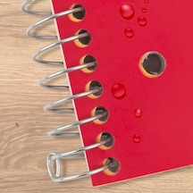 Five Star Spiral Defter + Çalışma Uygulaması, 5 Konu, Kolej Çizgili Kağıt, Mürekkep Kanamasıyla Mücadele, Suya Dayanıklı Kapak, 200 Yaprak, Kırmızı 72077 103 Ivory