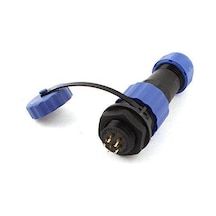 Sd16 5 Pin 16Mm Su Geçirmez Konnektör Takımı - Panel Tipi
