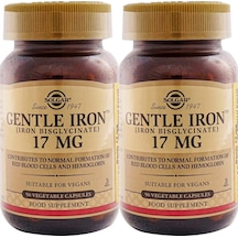 Solgar Gentle Iron 17 Mg 90 Kapsül 2 Adet
