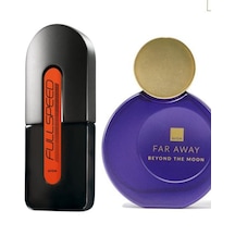 Avon Far Away Beyond The Moon Kadın Parfüm EDP 50 ML + Full Speed Erkek Parfüm EDT 75 ML