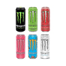 Monster Energy Enerji İçeceği 500 Ml 6 Lı Karma Paket