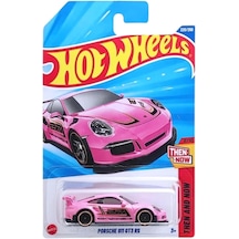 Hot Wheels - Porsche 911 Gt3 Rs - Uzun Kart - Jbb35 - Pembe 1/64