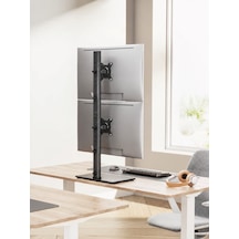 Dıgıtus 17 -34 Dikey İkili Monitör Standı 12kg X 2 Taşıma Kapasitesi Vesa 75x75 / 100x100